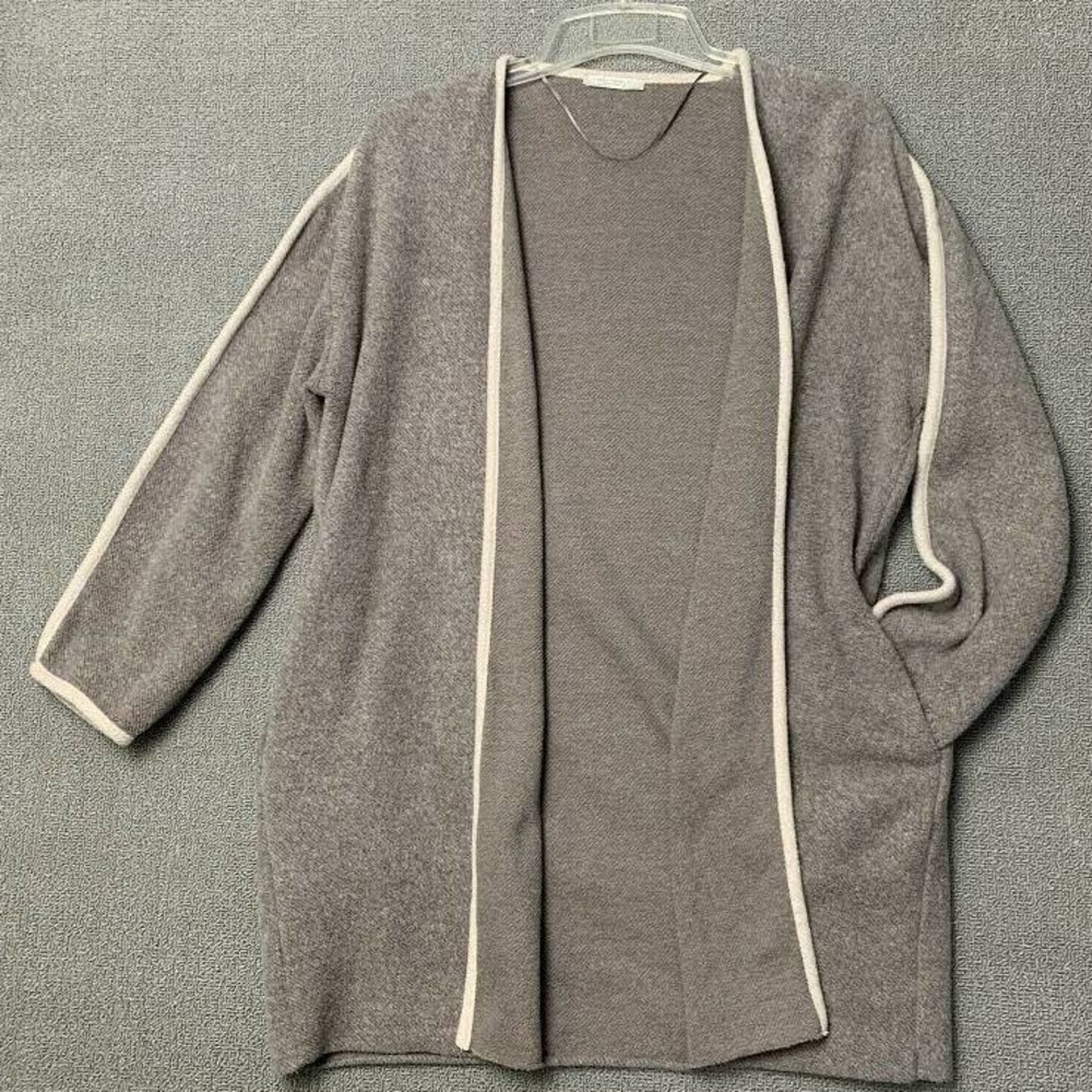 Zara Trafaluc Women's Gray Cardigan Sweater Size S